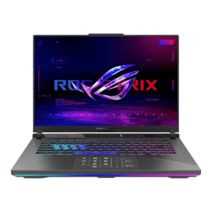 ASUS ROG STRIX G16 G614FR-G32X3D | AMD Ryzen 9 9955HX3D, 32GB RAM, 1TB SSD, 16" WQXGA 240Hz, 12GB NVIDIA RTX 5070Ti, Win11 Home, Eng-Arab Keyboard, Gray + ROG Backpack