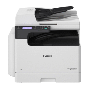 Canon imageRUNNER 2224N Multifuntional Laser Printer, Print, Copy, Scan, Fax, 3.5" Monochrome Touch Panel, Up to 1200x1200 DPI, 250 Sheets Max Output, White
