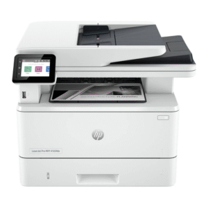 HP LaserJet Pro MFP 4103fdn Printer, 2.7" Color Touchscreen Display, Up to 42ppm Print Speed, Up to 40cpm Copy Speed, 50 Sheets ADF Capacity, White