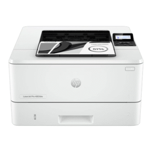 HP LaserJet Pro 4003dw A4 Laser Printer, LCD Display, Up to 40ppm Print Speed, 1200x1200 dpi Resolution, Up to 80000 Pages Duty Cycle, USB,Ethernet,Wi-Fi, White