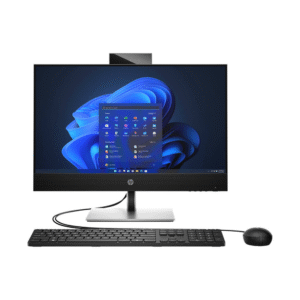 HP ProOne 440 G9 AIO Desktop PC, 24" FHD IPS Display, 13th Gen Intel Core i7-13700T, 8GB DDR4 RAM, 512GB SSD, Intel UHD 770, HP 125 ENG Wired KB HP 125 Mouse, DOS, Black