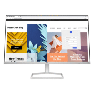 HP Series 5 524SF Monitor, 24" FHD IPS Display, 100Hz Refresh Rate, 5ms (GtG with Overdrive) Response Time, Tilt Adjustable, 16.7m Color Support, Black/Silver