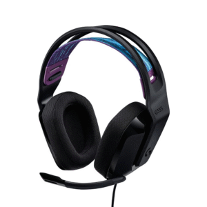 Logitech G335 Wired Gaming Headset, With Microphone, 3.5mm Audio Jack, Comfortable Memory Foam Earpads, Lightweight, Compatible With Pc, Playstation, Xbox, Nintendo Switch - Black