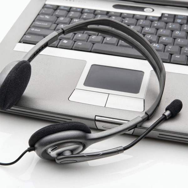 LOGITECH H110 3.5MM DUAL JACK WIRED HEADSET (2)