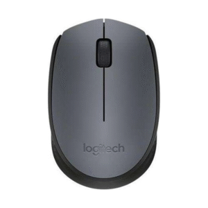 Logitech M170 Wireless Mouse, 2.4 GHz with USB Mini Receiver, Optical Tracking, 12-Months Battery Life, Grey/Black
