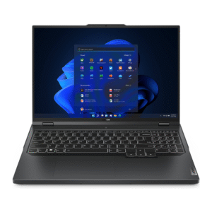 Lenovo Legion Pro 5 16ARX8 Gaming Laptop, 16" WQXGA IPS 240Hz Display, AMD Ryzen 9 7945HX, 32GB RAM, 1TB SSD, GeForce RTX 4070 8GB GPU, English - Arabic K/B, Win11, Onyx Grey