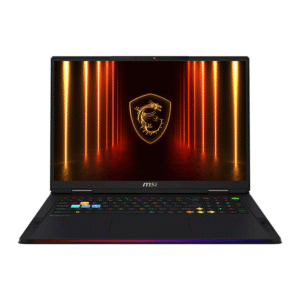 MSI RAIDER 18 HX AI A2XWJG 9S7-182462-058 | Intel Core Ultra 9 285HX, 64GB RAM, 2TB SSD,  18" UHD+ Mini LED 120Hz, 24GB NVIDIA RTX 5090, Win 11 Home, Eng-Arab Keyboard,  Black + Backpack