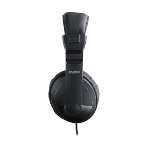 Rapoo H150 USB Wired Headset, 40mm Driver, 360° Microphone Adjustment, USB 3.0/2.0 Interface, 1.9m Cable Length, Black